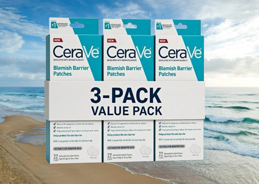 Cerave Blemish Barrier Patches - 22 Count with 2 Sizes for Acne Treatment