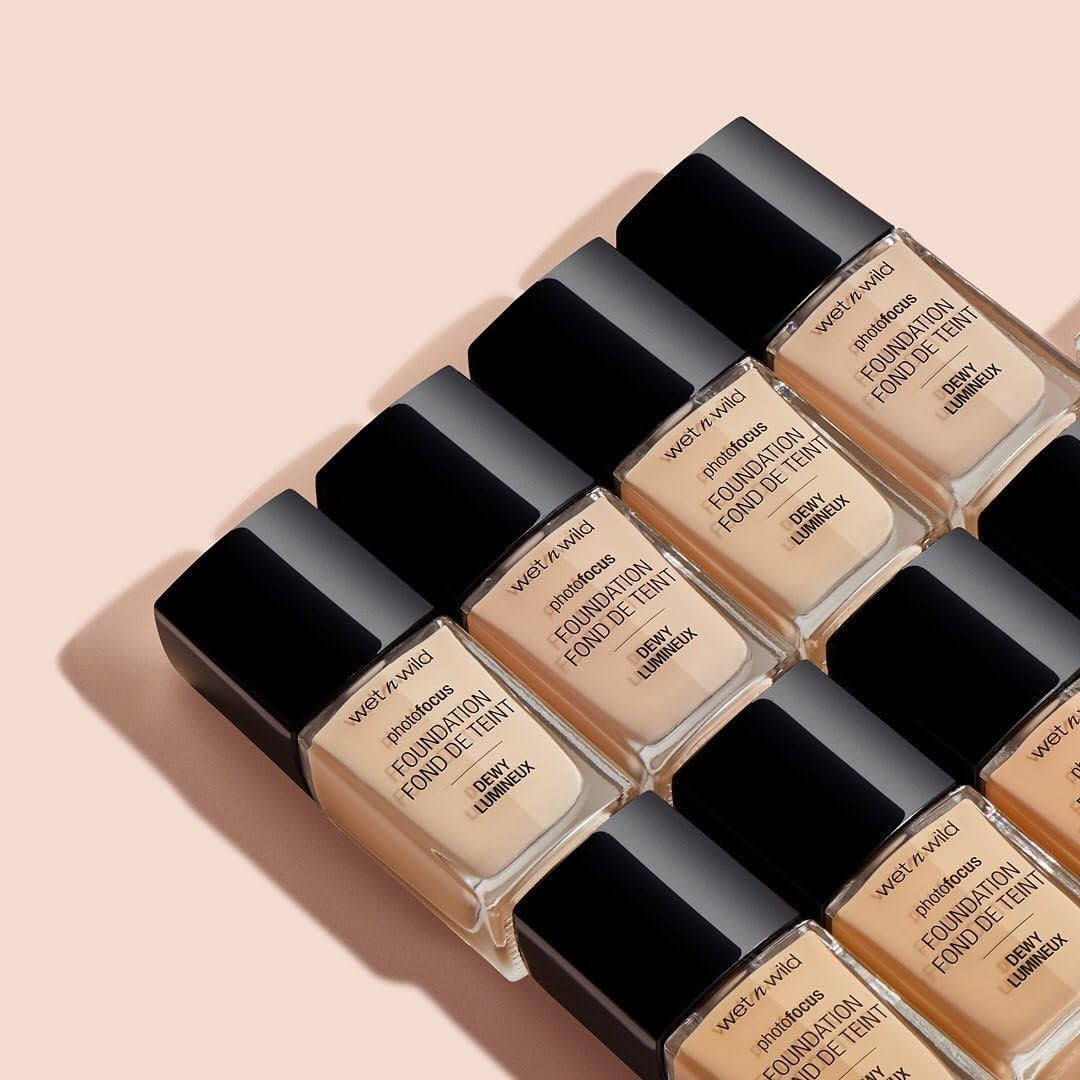 Dewy Liquid Foundation Makeup - Skin-Perfecting, Buildable Coverage, Cruelty-Free
