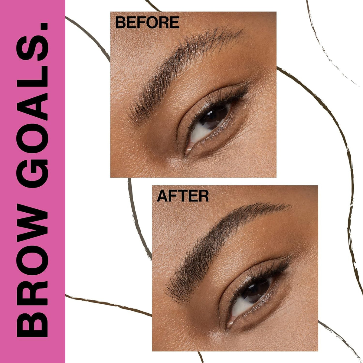 Micro Brow Eyebrow Pencil - Retractable Fine Tip with Spoolie - Soft Brown