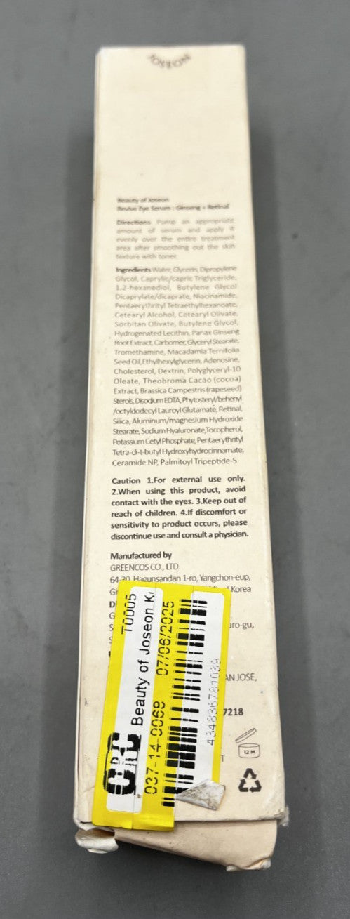 Revive Eye Serum Ginseng with Retinal - Brightening Eye Care 30ml
