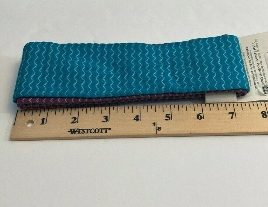 Vidal Sassoon Active Wear No Sweat Fast Dry Hair Band Head Blue