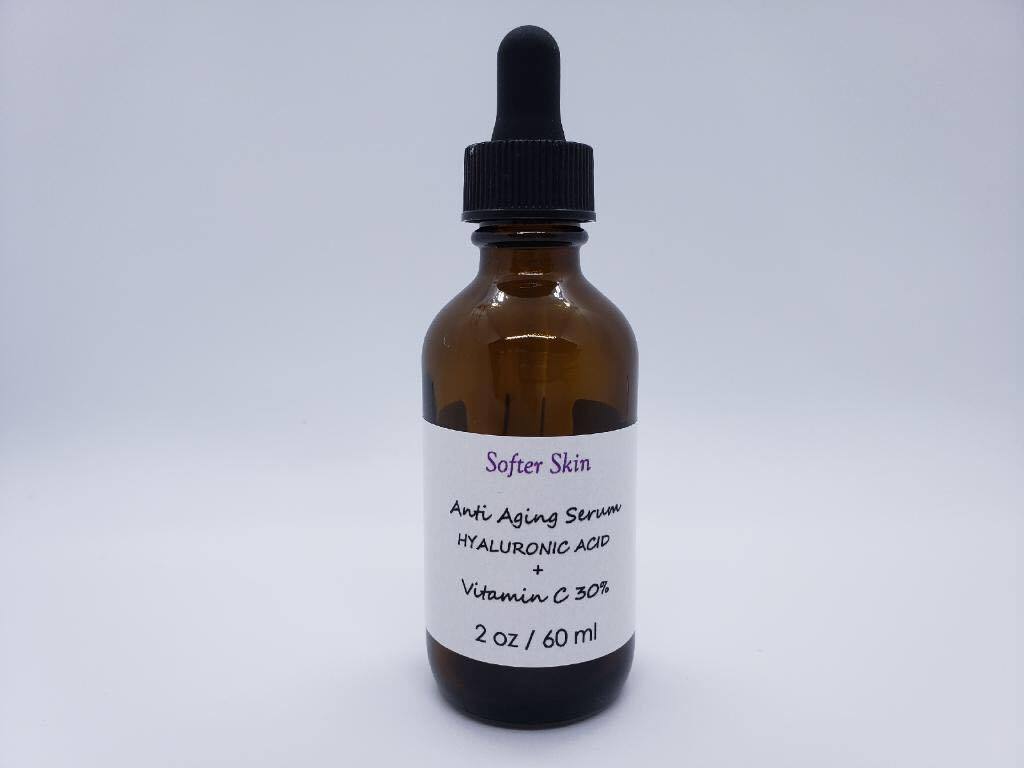 Vitamin C Hyaluronic Acid Serum for Face Anti-Aging 30% 60ml