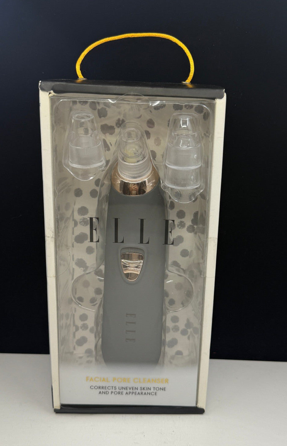Elle Facial Pore Cleanser for Uneven Skin Tone & Pore Refinement Gray