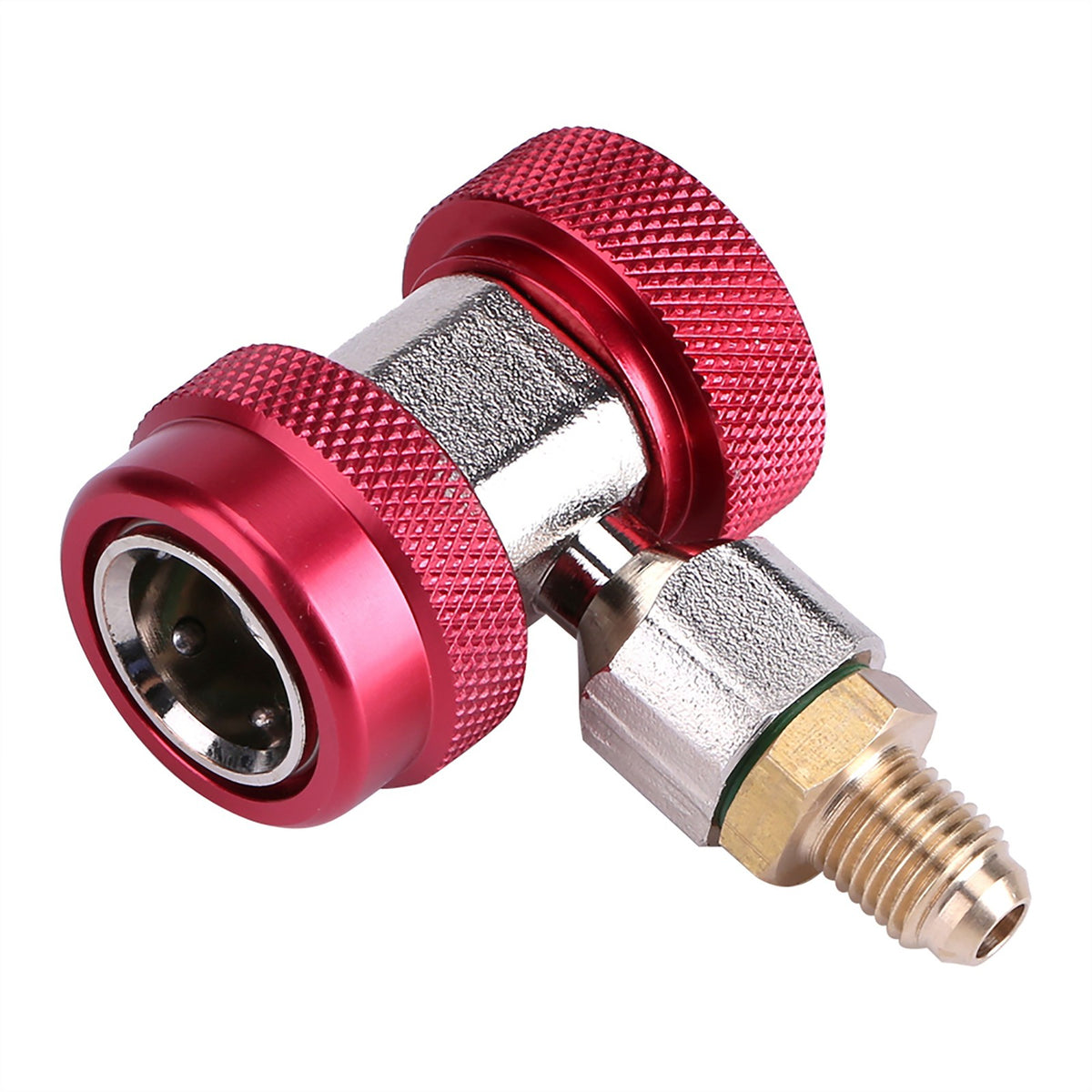 R134A Quick Coupler Set for Automotive AC Systems - High Pressure & Low Side Fittings