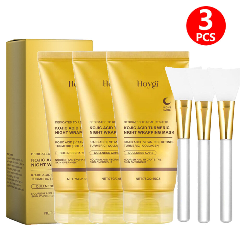 Kojic Acid Turmeric Peel-Off Mask 75g with Applicator