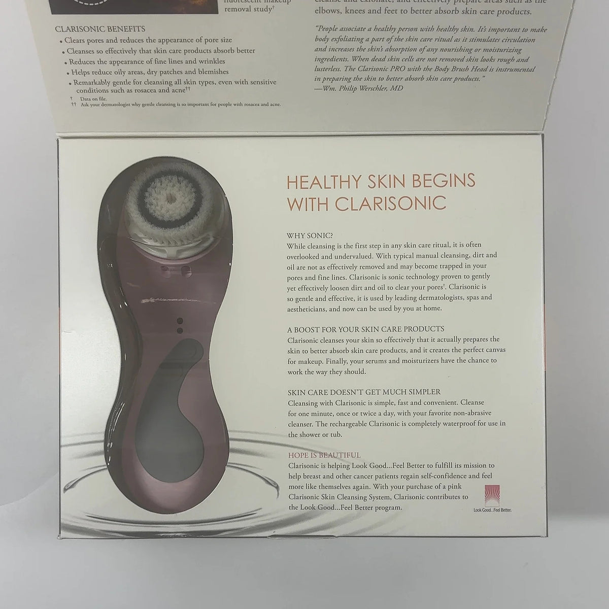 Facial and Body Sonic Cleansing System - Clarisonic Pro