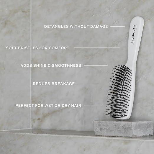 Detangling Hair Brush - Gentle Smoothing for All Hair Types