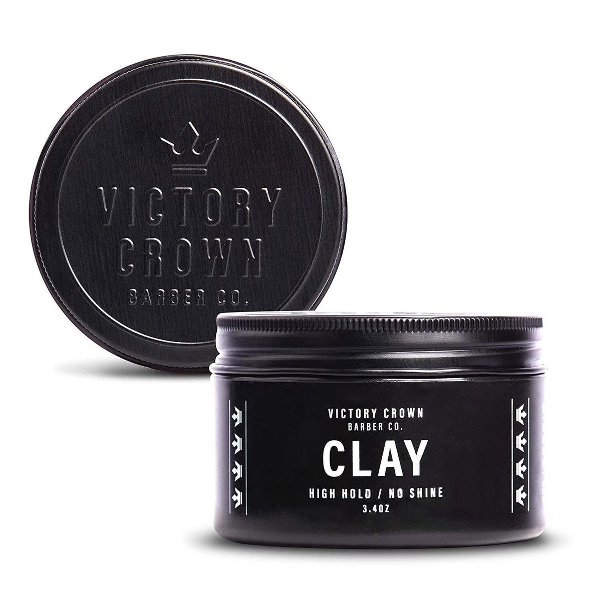Men's Matte Clay Pomade - High Hold, No Shine, 3.4oz with Sour Apple Scent