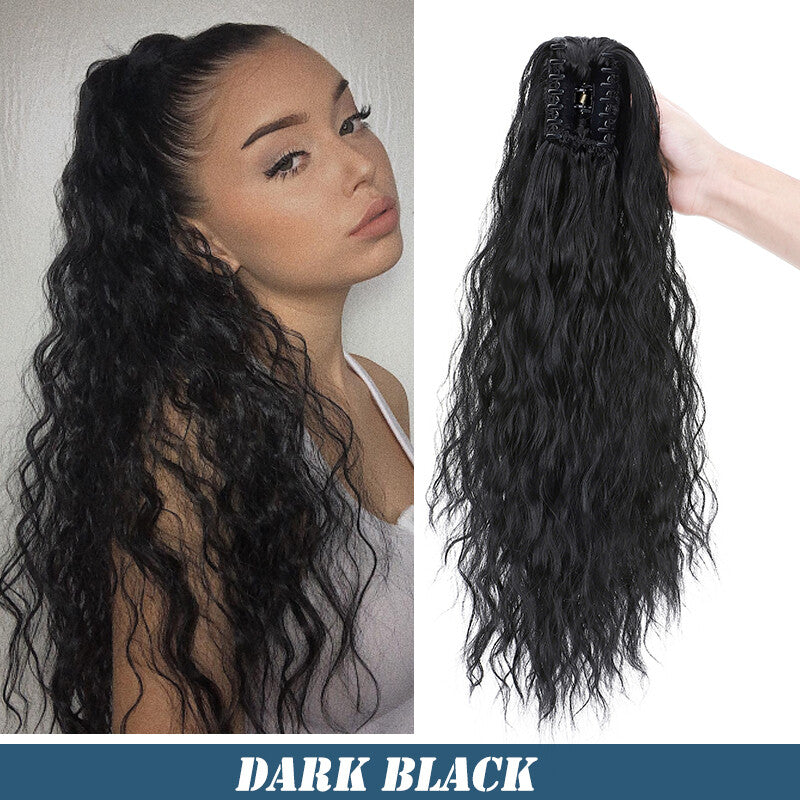 Claw On Ponytail Hair Extension - Human Hair Clip-In Style & Length Options