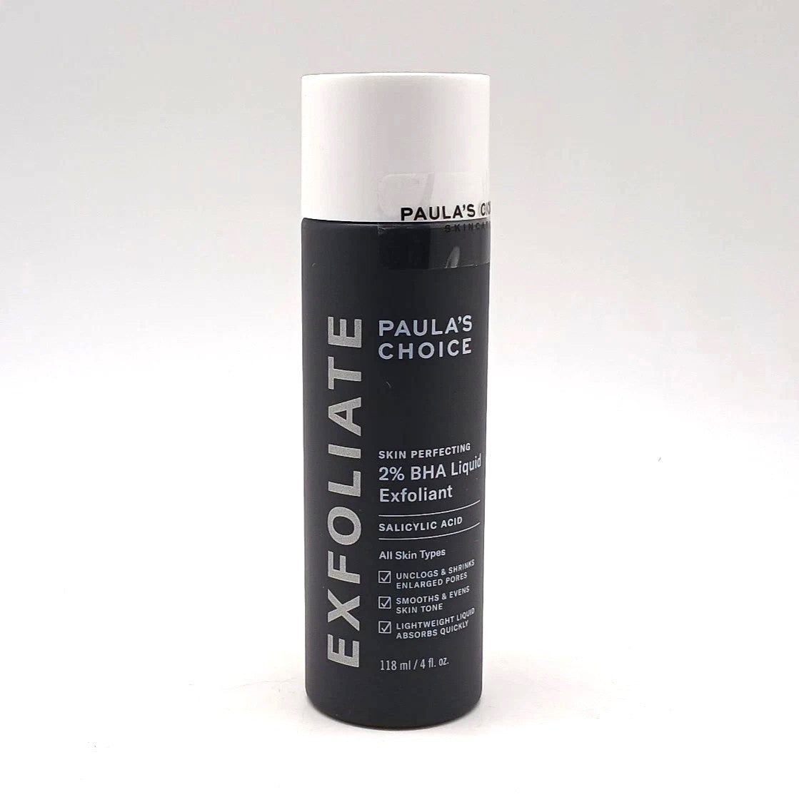 2% BHA Salicylic Acid Liquid Exfoliant Skin Perfecting Toner 4oz PC