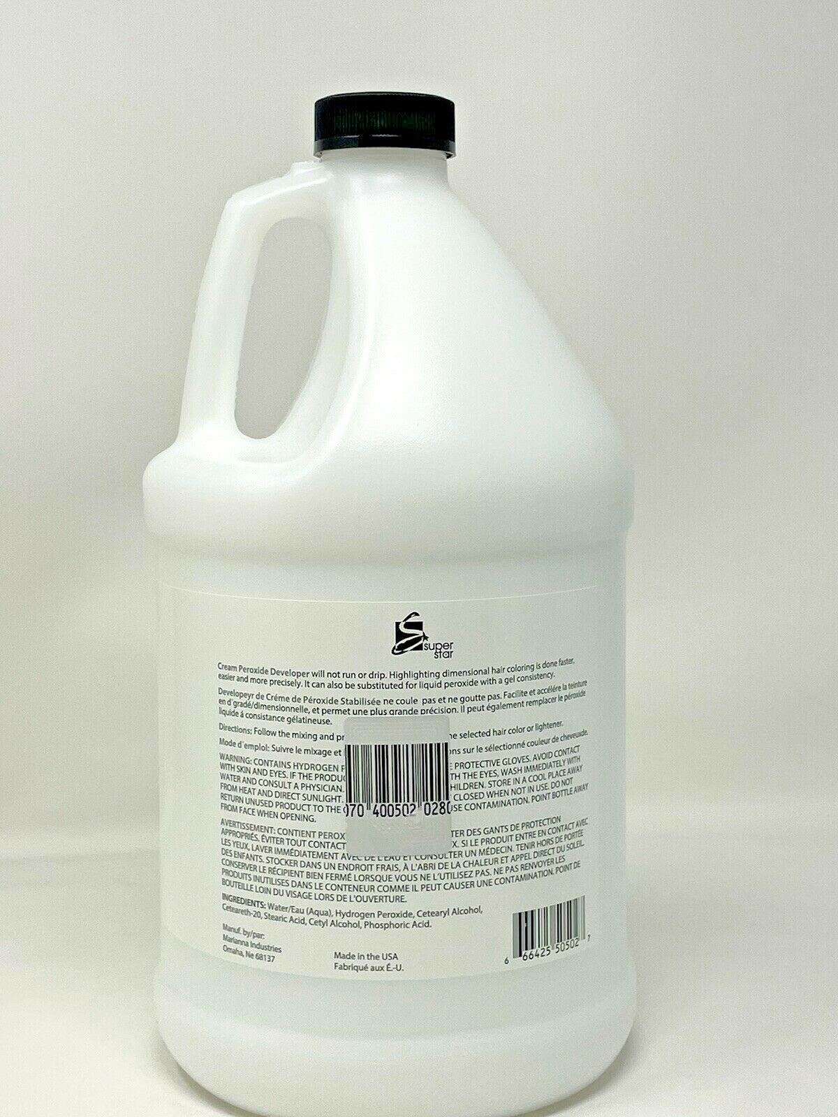 Salon Hair Creme Developer 50 Vol 1 Gallon HC-50404