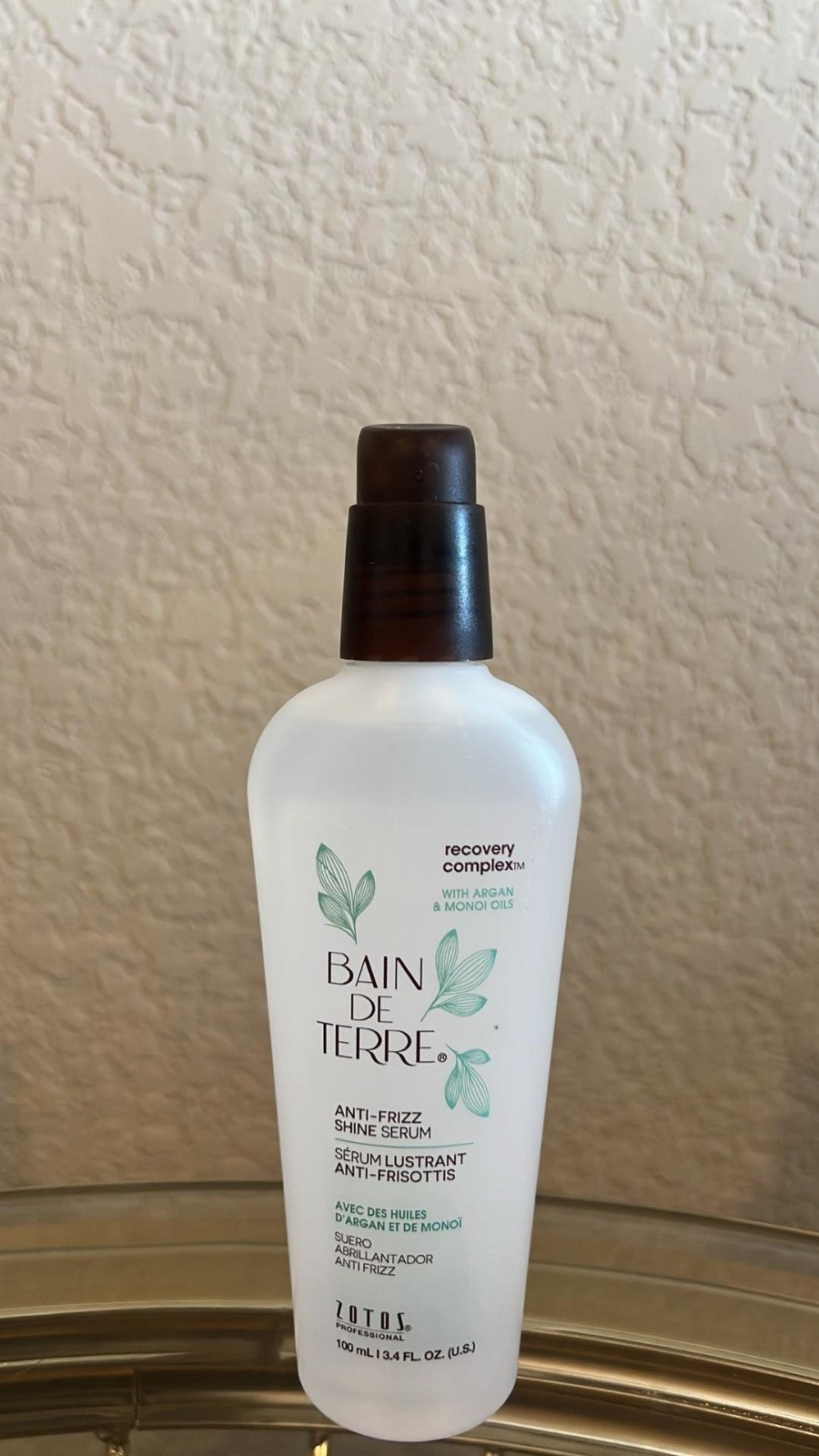 Keratin Hair Serum with Argan Oil - Anti-Frizz & Shine Treatment 3.4oz