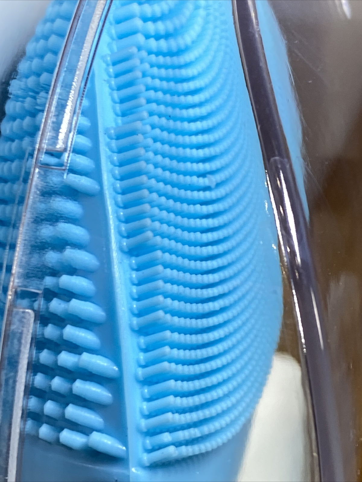 Mini Waterproof Facial Cleansing Brush - Blue for Deep Skin Care