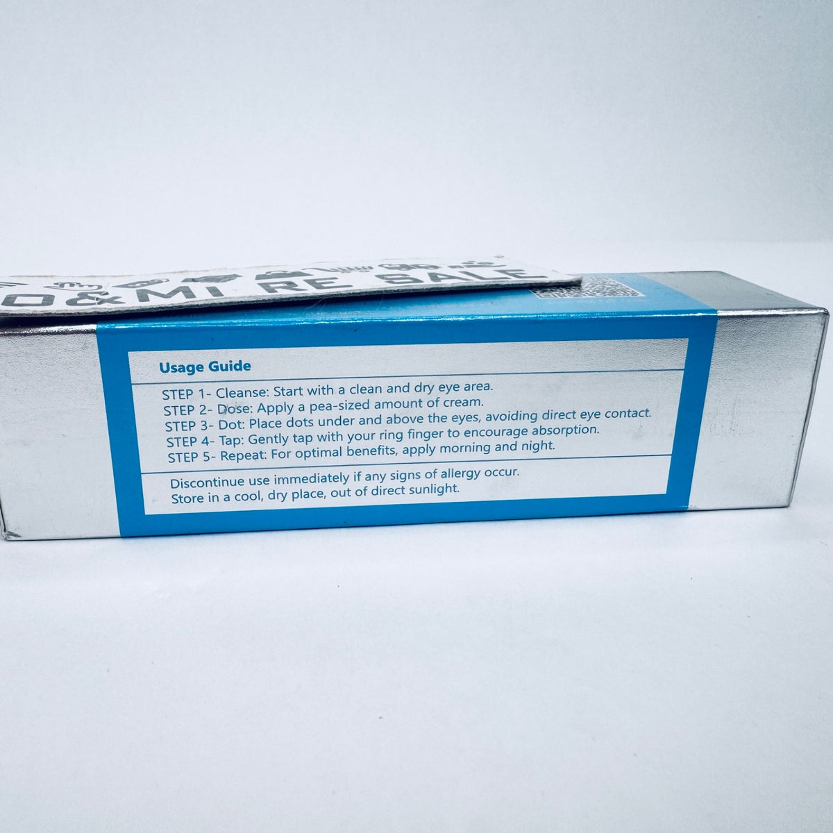 Retinol Eye Cream for Dark Circles Wrinkles Puffiness Anti-Aging Treatment