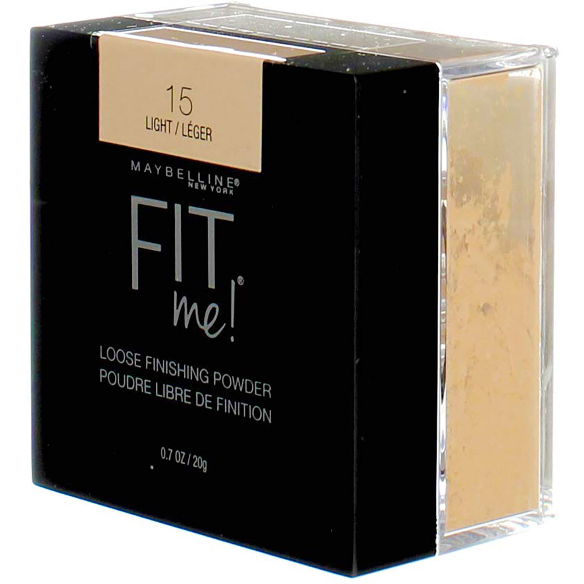 Maybelline Fit Me Loose Finishing Powder Light 15 - Face Setting & Matte Finish