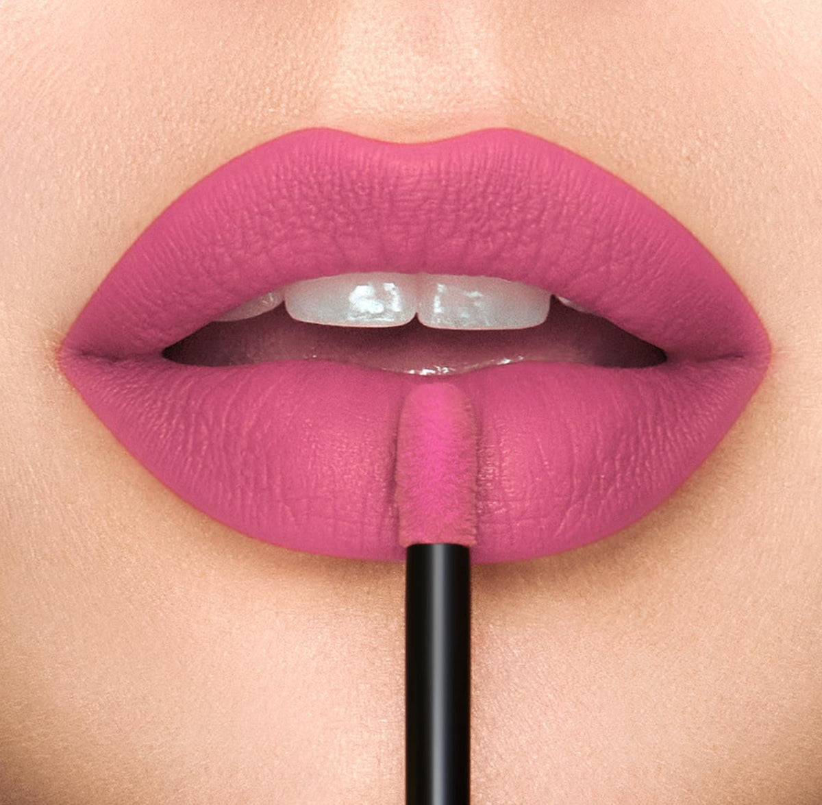 Liquid Matte Lipstick No Transfer Tulip Rose Long Lasting 34H Hydration