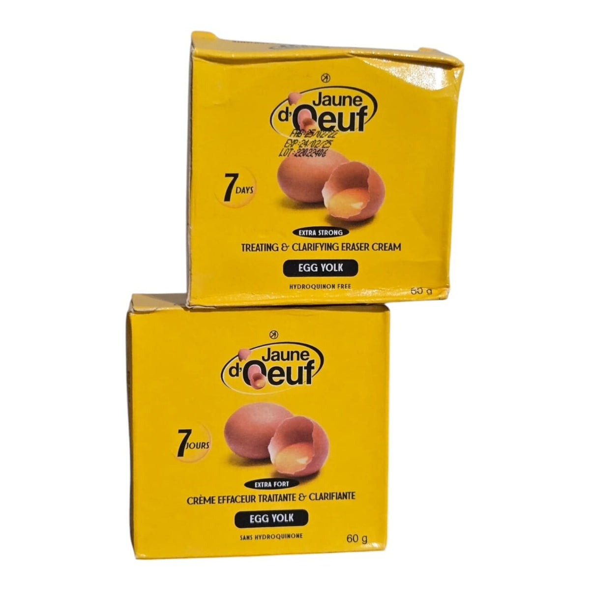 Clarifying Eraser Cream Set - 2 Pieces for Skin Treatment