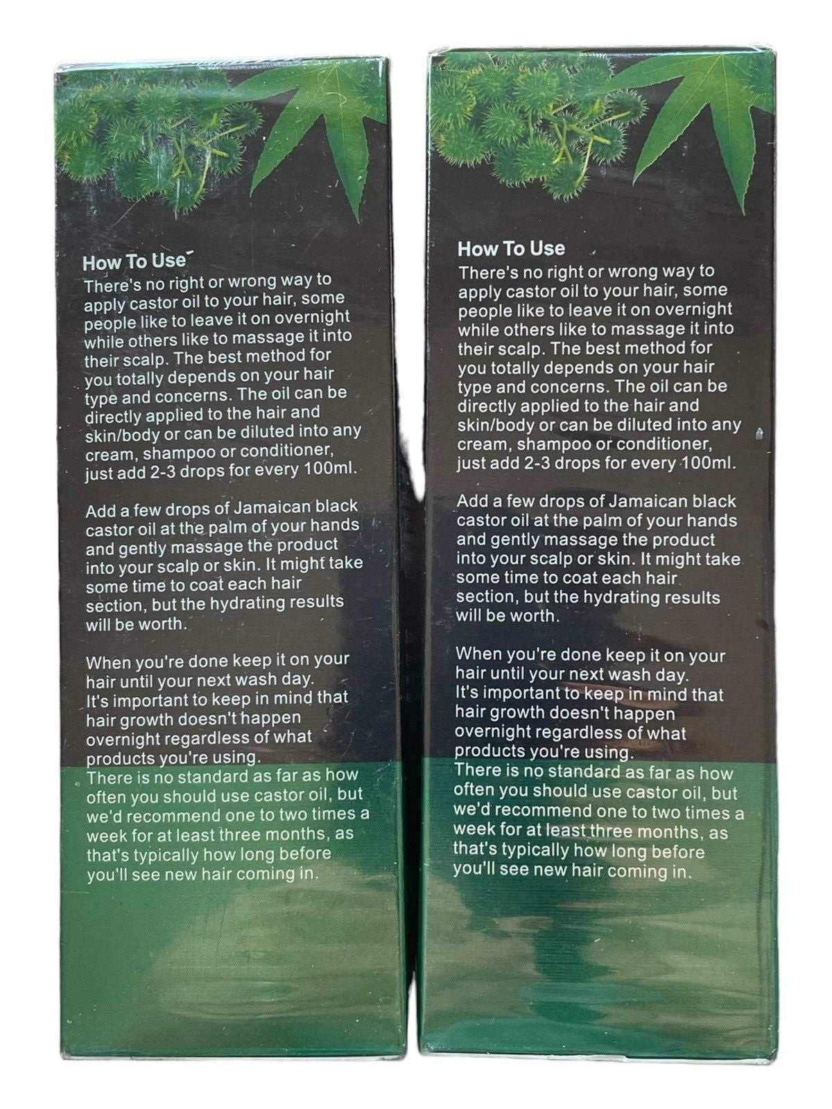 Pure Jamaican Black Castor Oil - 4.04 oz, Cold Pressed, Vegan & Cruelty-Free