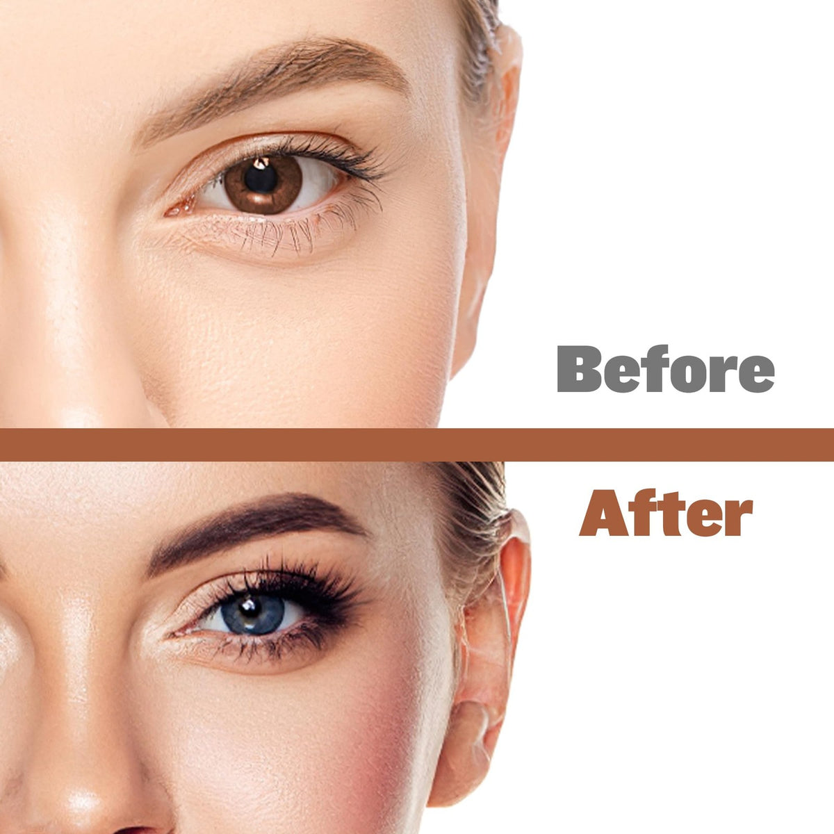 Individual Lash Clusters with D Curl - 144 Pcs for Natural & Glam Looks