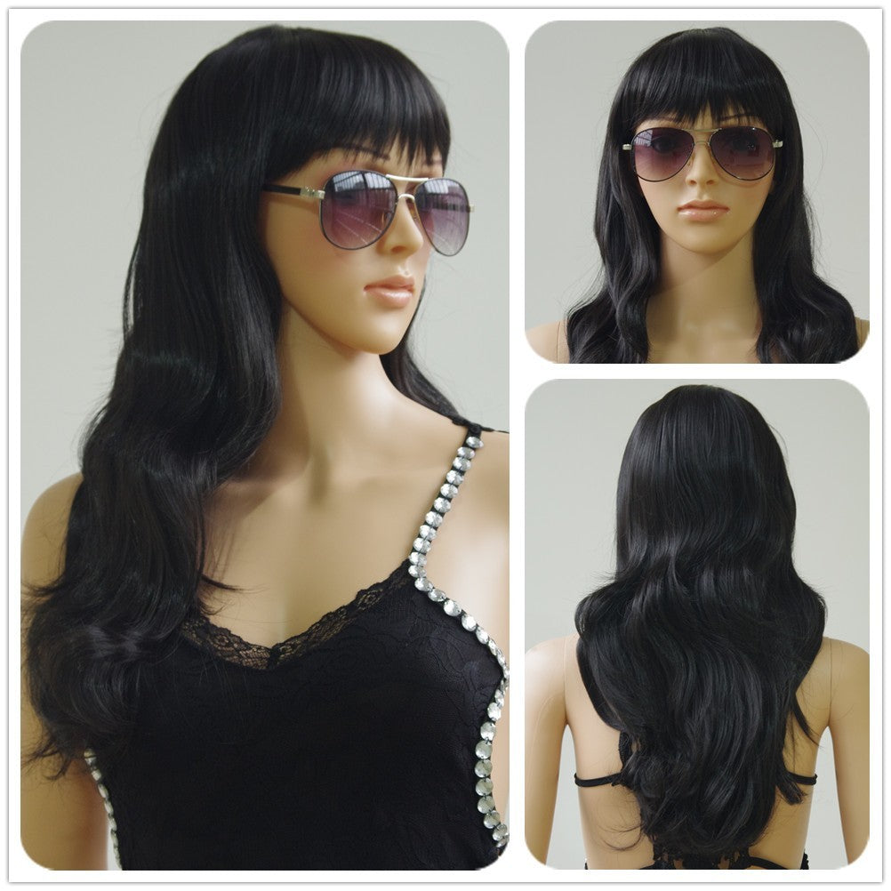 Long Ombre Wigs - Heat Resistant Synthetic Hair, Thick Full Wigs