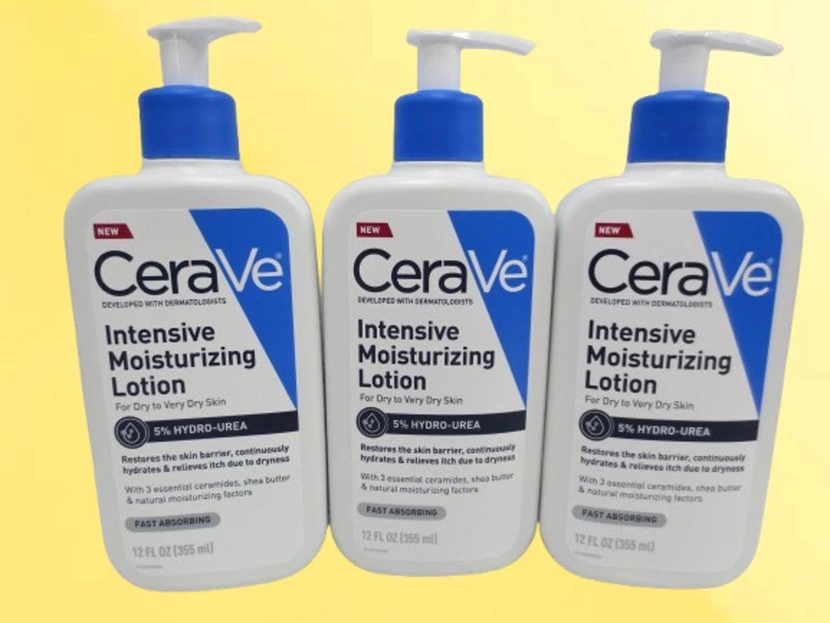 Intensive Moisturizing Lotion 12 oz, Pack of 3