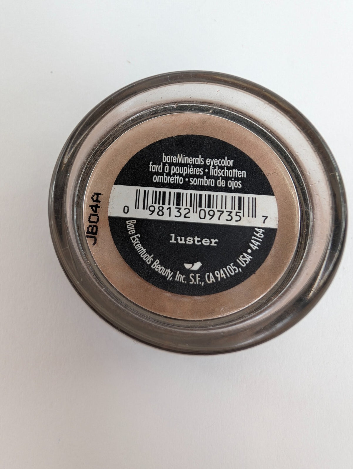 BareMinerals LUSTER Mineral Eye Shadow - .02 oz / 0.57 g