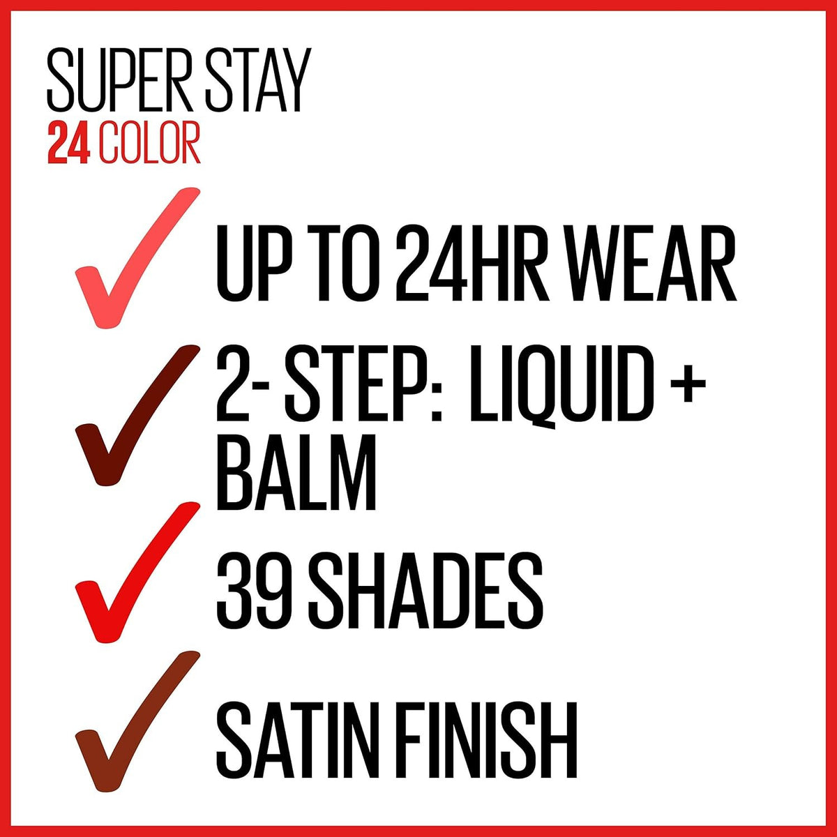 Long Lasting Liquid Lipstick - 24 Hour, Hydrating, No Transfer - Constant Toast