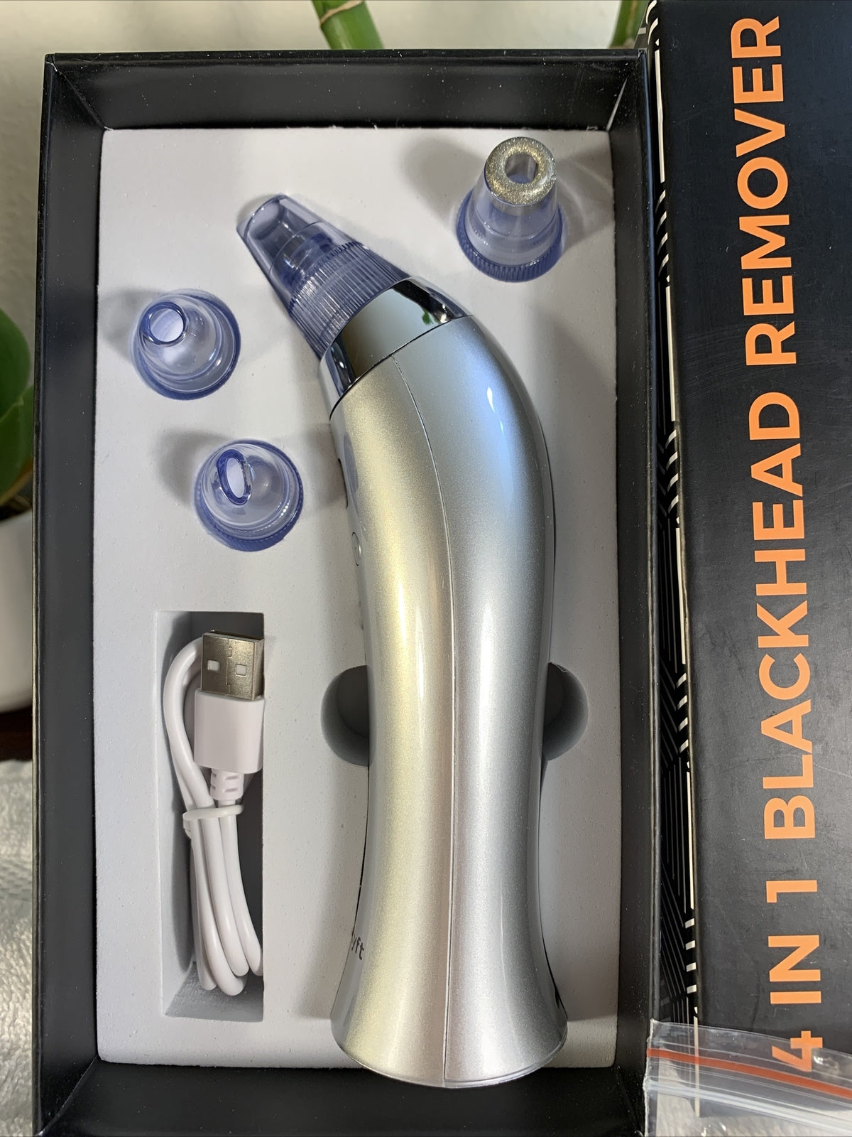 Blackhead Remover Pimple Extractor Tool Kit - Portable 4-in-1 +Accessories