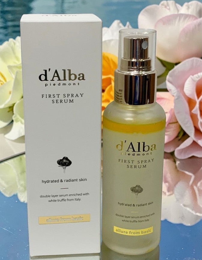 D'ALBA PIEDMONT Italian White Truffle First Spray Serum 3.38oz Sealed