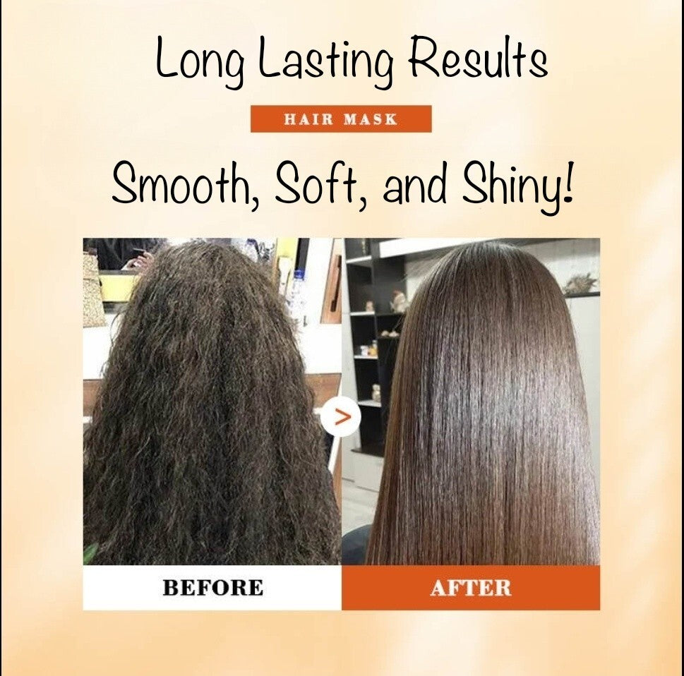 Biotin Keratin Hair Mask Deep Conditioning Repair for Stronger, Shiny Hair