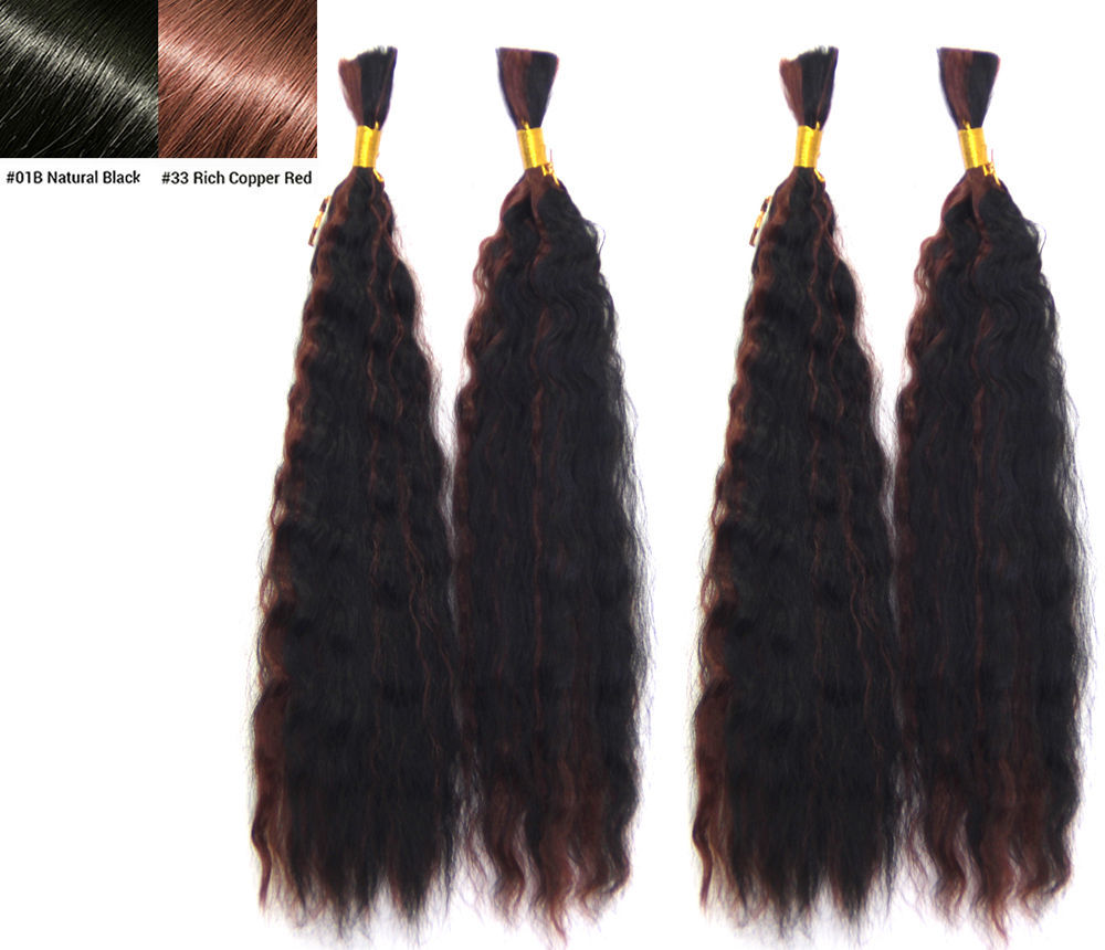 Box Braiding Hair Synthetic Wet & Wavy 18 Inch Pack of 2