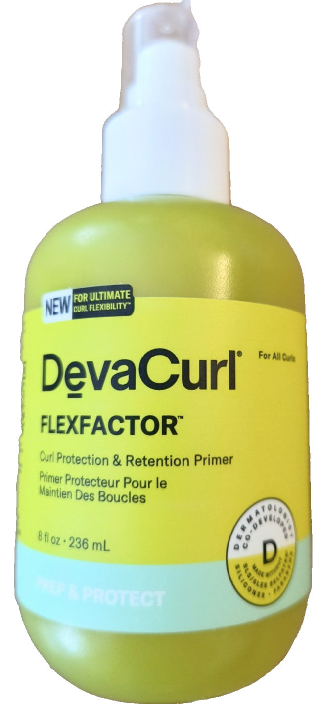 Curl Protection Primer for All Hair Types - DevaCurl FlexFactor 8 oz
