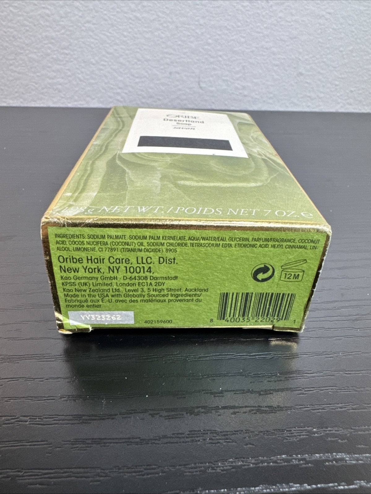 Desertland Soap Bar 7 oz for Nourishing Skin - Oribe