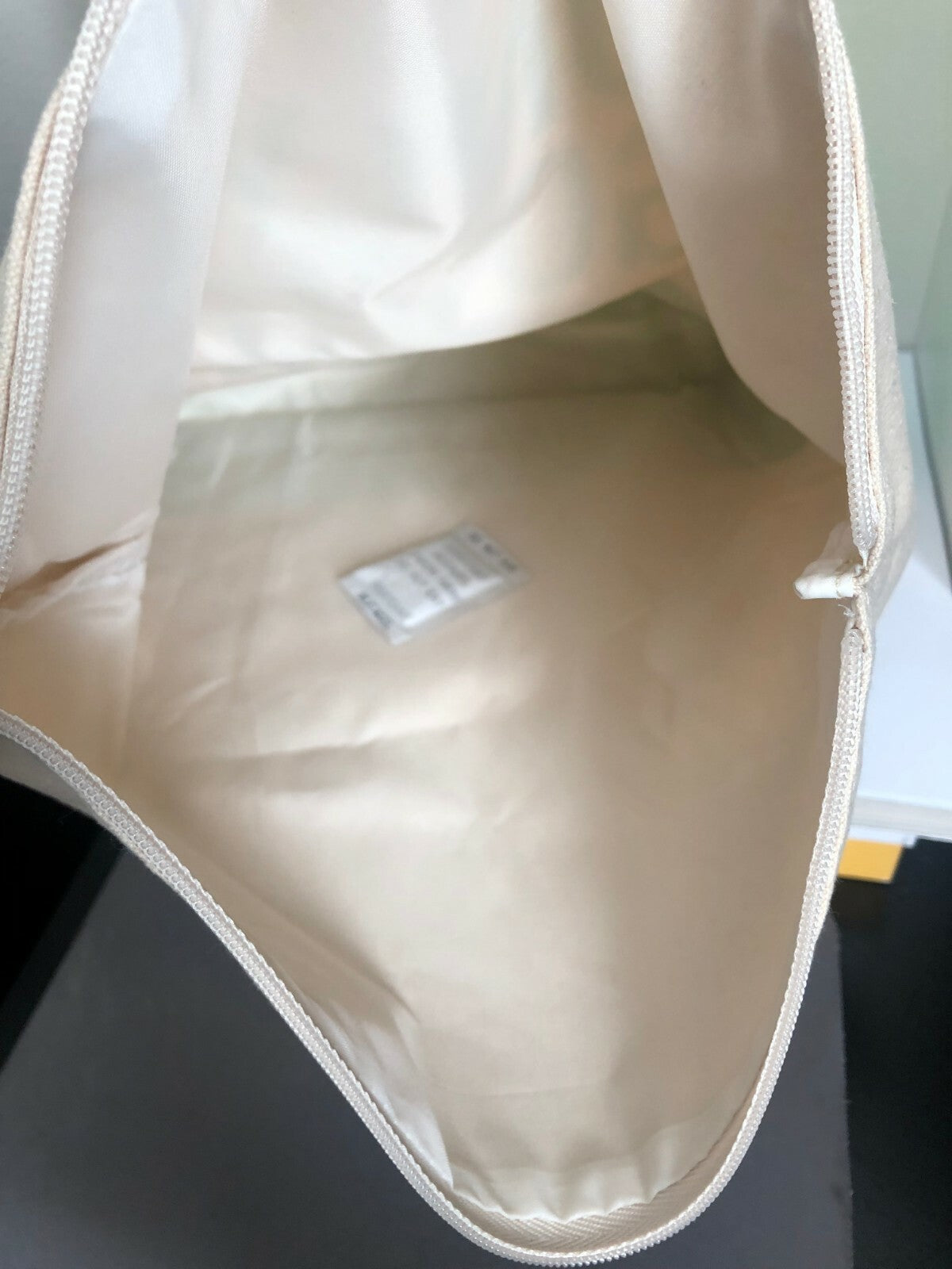 Origins Canvas Zip Makeup Pouch - Only Good Stuff Inside