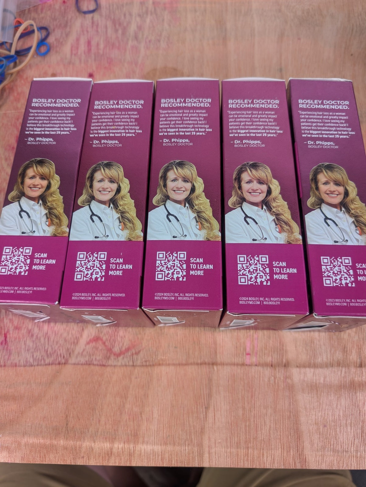 Bosley MD Revive+ Densifying Foam for Women (5-Pack)