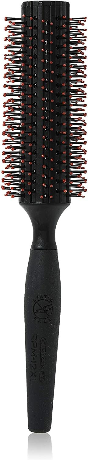 Static Free Cricket Brush - Fast Flow, Tunnel, Volumizer, Cushion Options