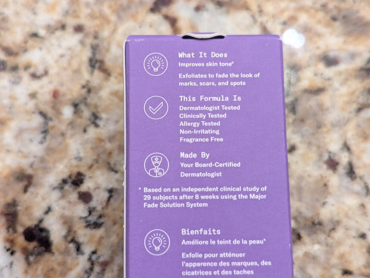 Major Fade Flash Exfoliating AHA Mask 1.7 oz