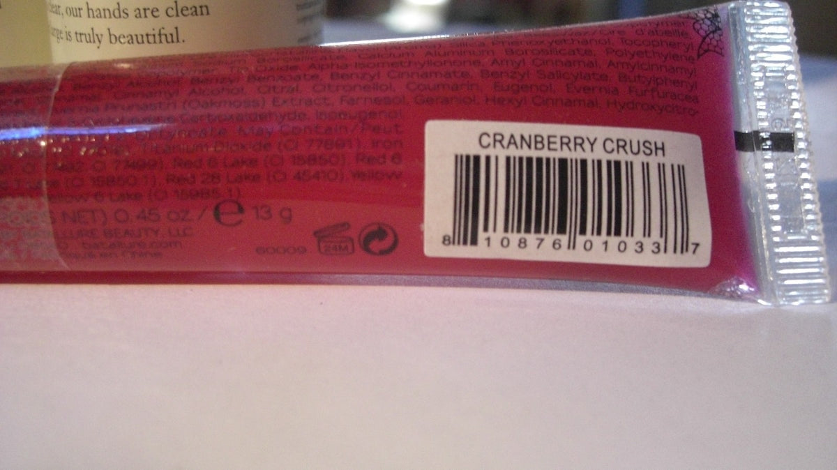 Material Girl Cranberry Crush Lip Gloss 0.45 oz - Moisturizing Lip Shine