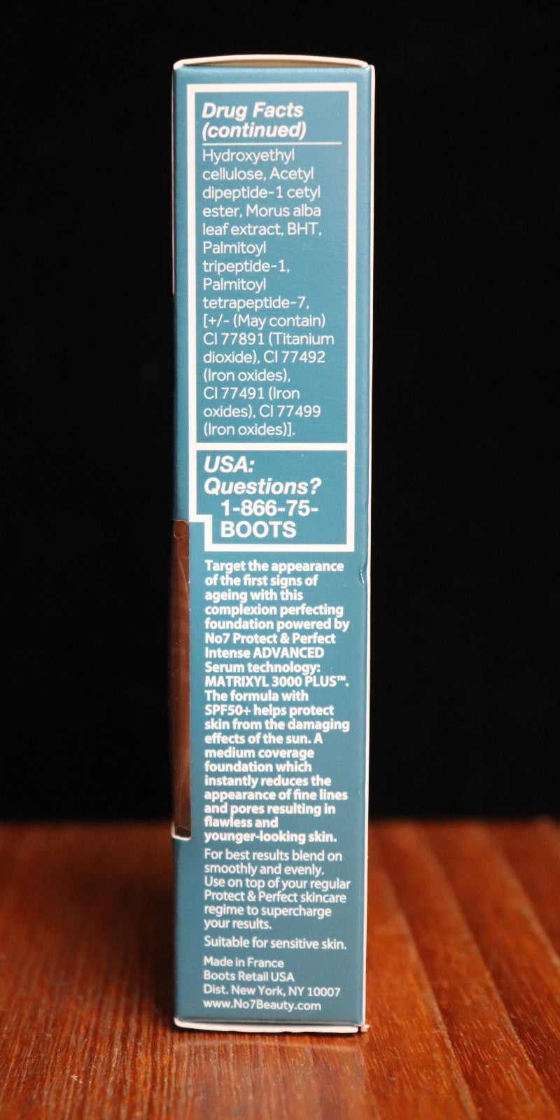 No7 Protect & Perfect Intense Advanced SPF 50+ Foundation Cool Beige