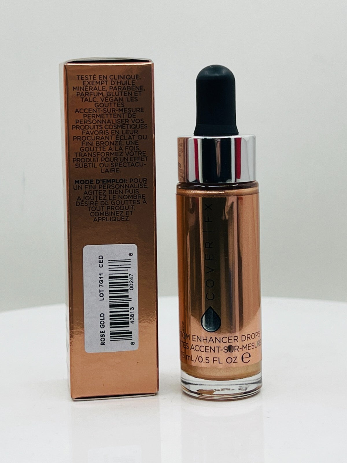 Custom Enhancer Drops - Rose Gold, 0.5 oz