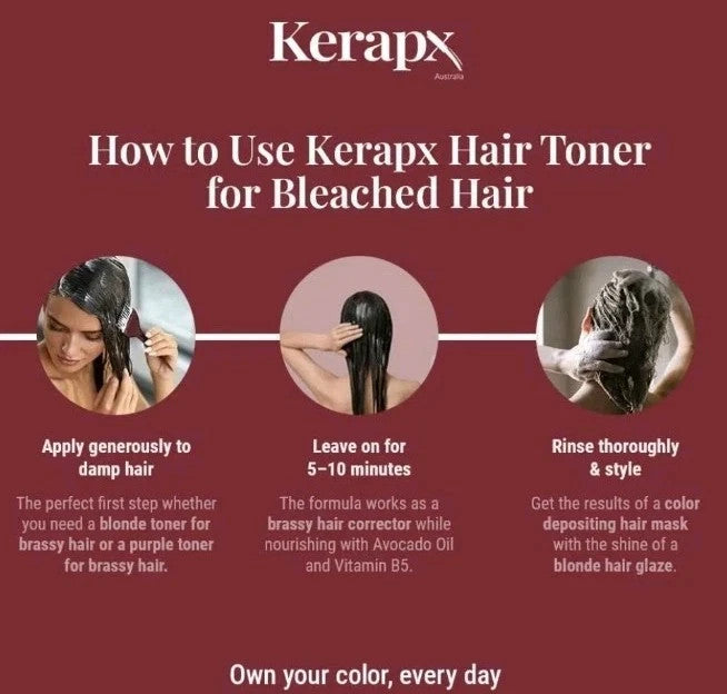 Brass-Free Hydration Hair Mask for Deep Moisture & Repair - 3.3oz