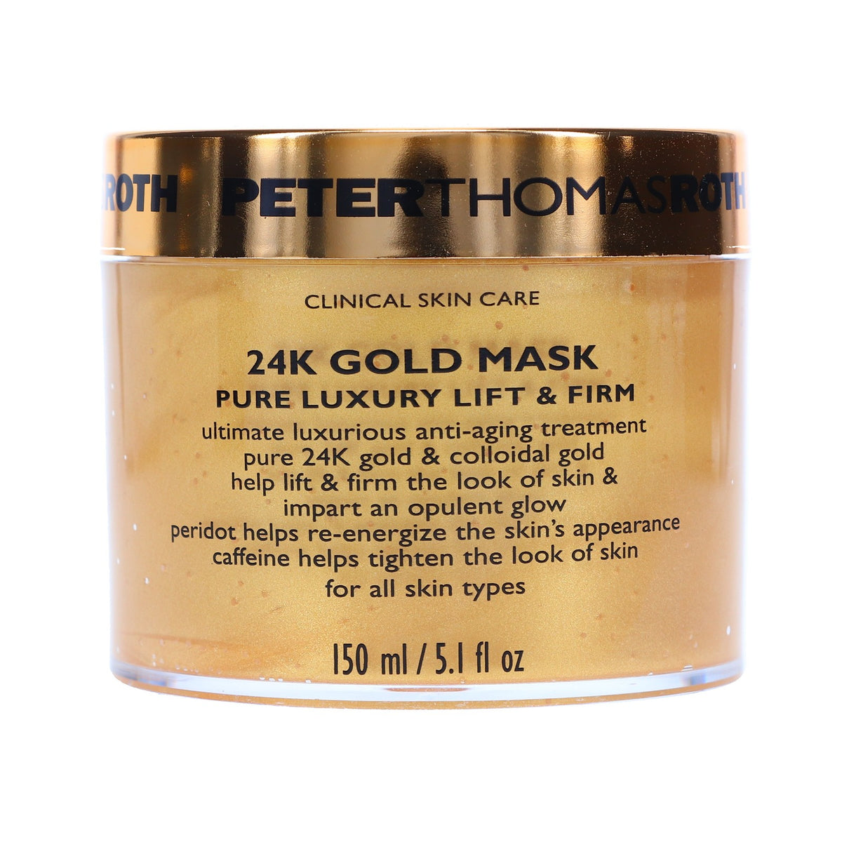 24K Gold Mask Pure Luxury Lift & Firm—Peter Thomas Roth 5.1 oz