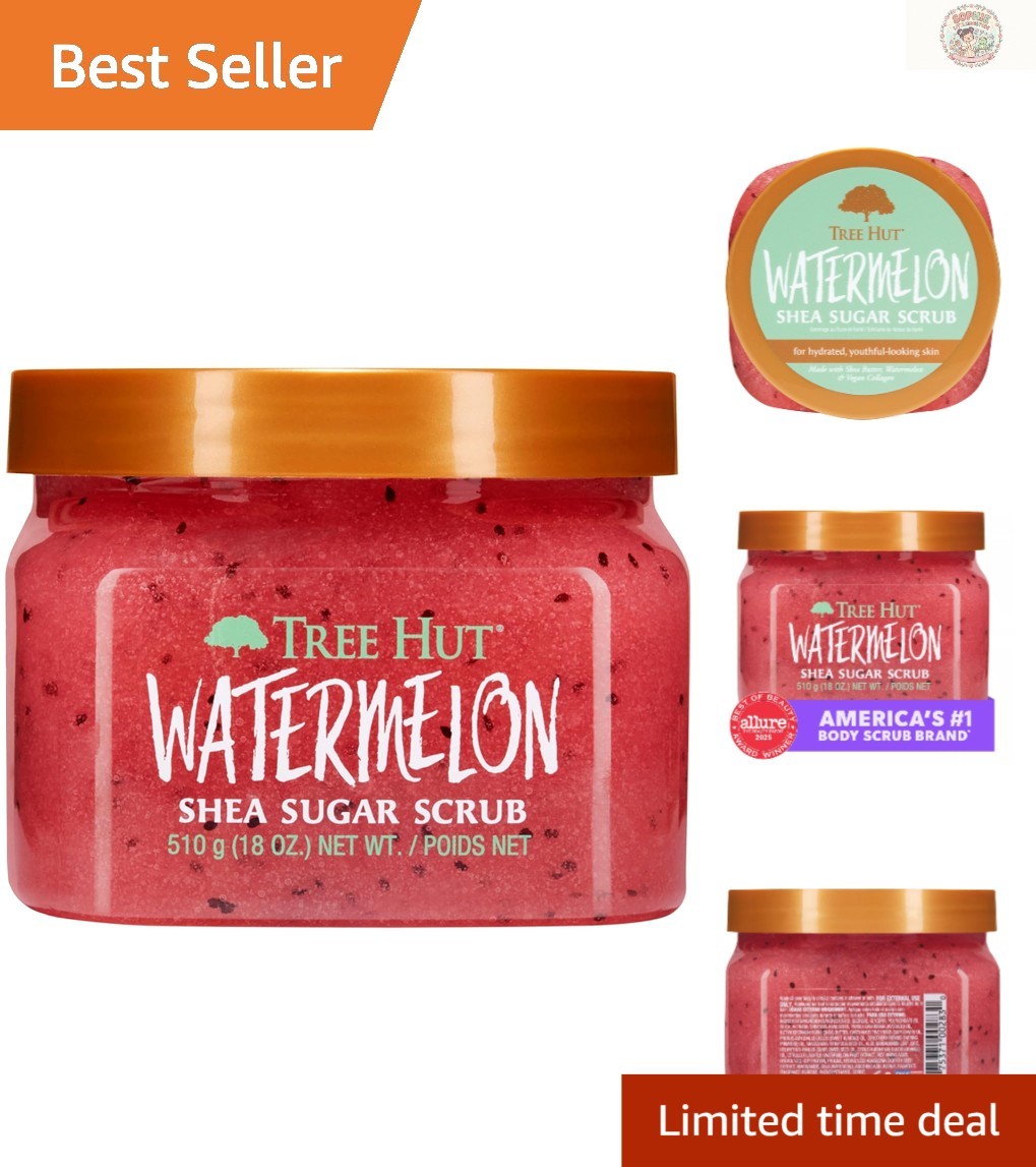 Exfoliating Watermelon Shea Sugar Scrub - Moisturizing Luxury for All