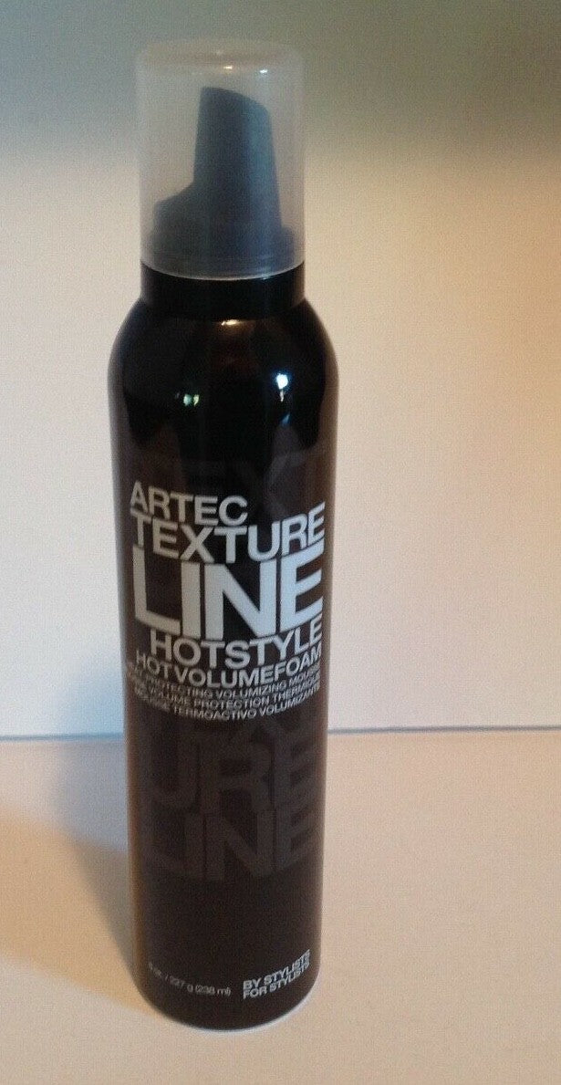 Heat Protecting Hair Styling Foam - Volumizing, Shine & Anti-Breakage 8 oz