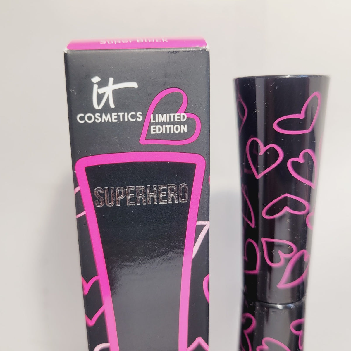 2-Piece Volumizing Mascara Set - Superhero Elastic Black Lash Boost