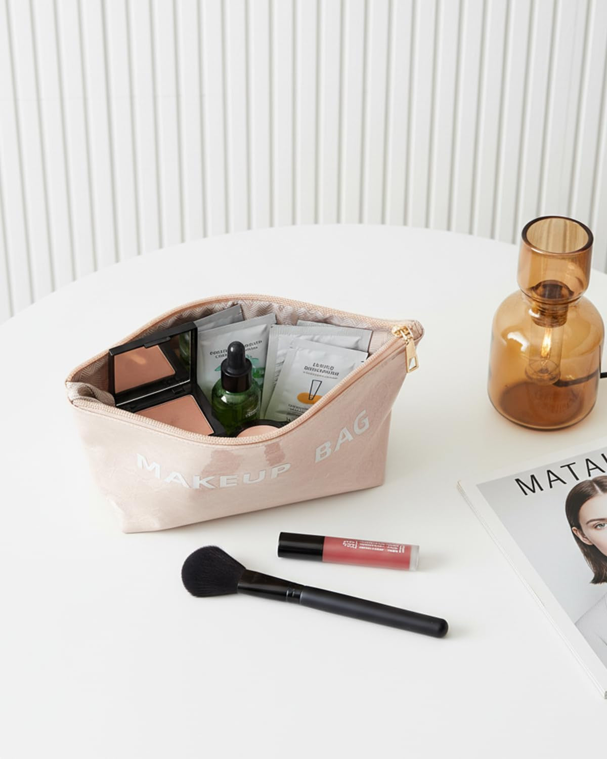 Waterproof Clear Sunscreen & Makeup Bag for Beach & Travel