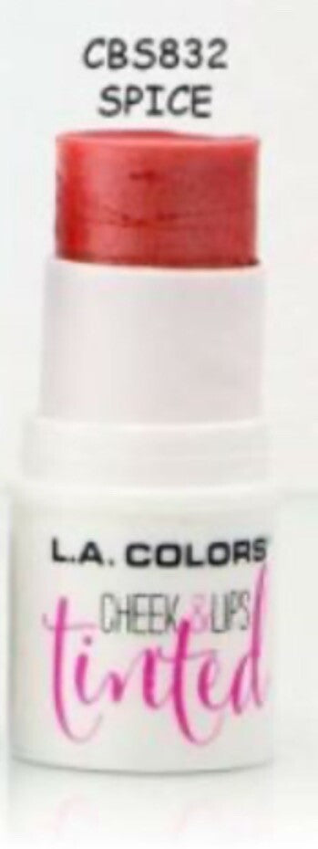 Lip & Cheek Tinted Stain Stick Duo - 2 Pack in Foxy & Spice Shades