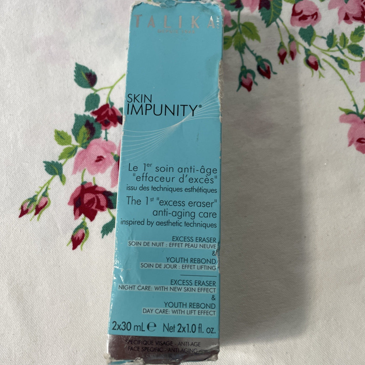 Talika Skin Impunity Excess Eraser Night and Day Anti-Aging Cream