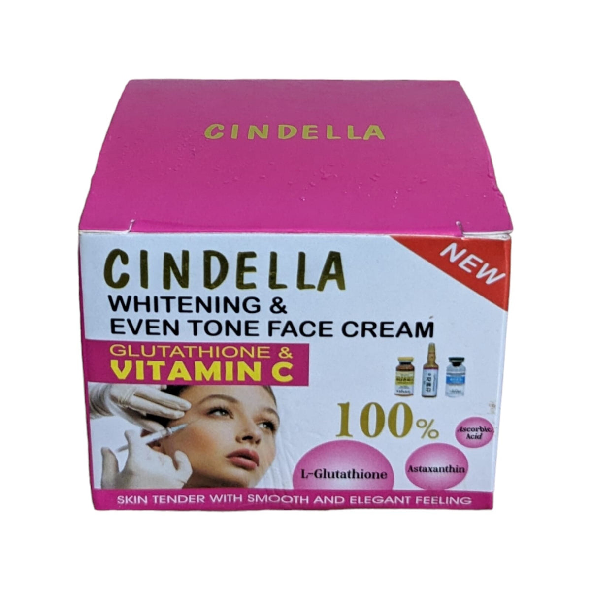Whitening Face Cream with Glutathione & Vitamin C for Brightening & Even Skin Tone