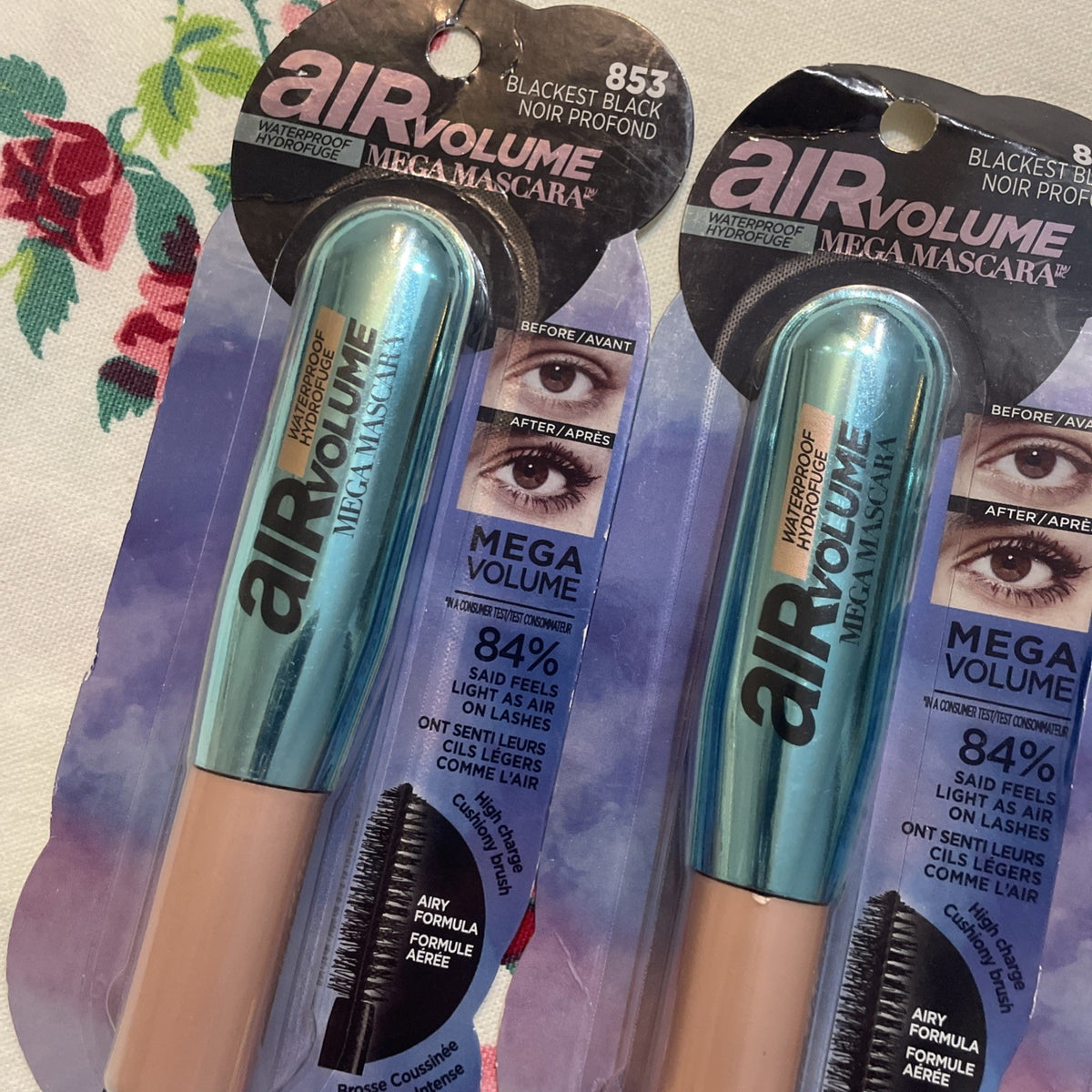 Waterproof Blackest Black Volume Mascara - Long-Lasting & Volumizing